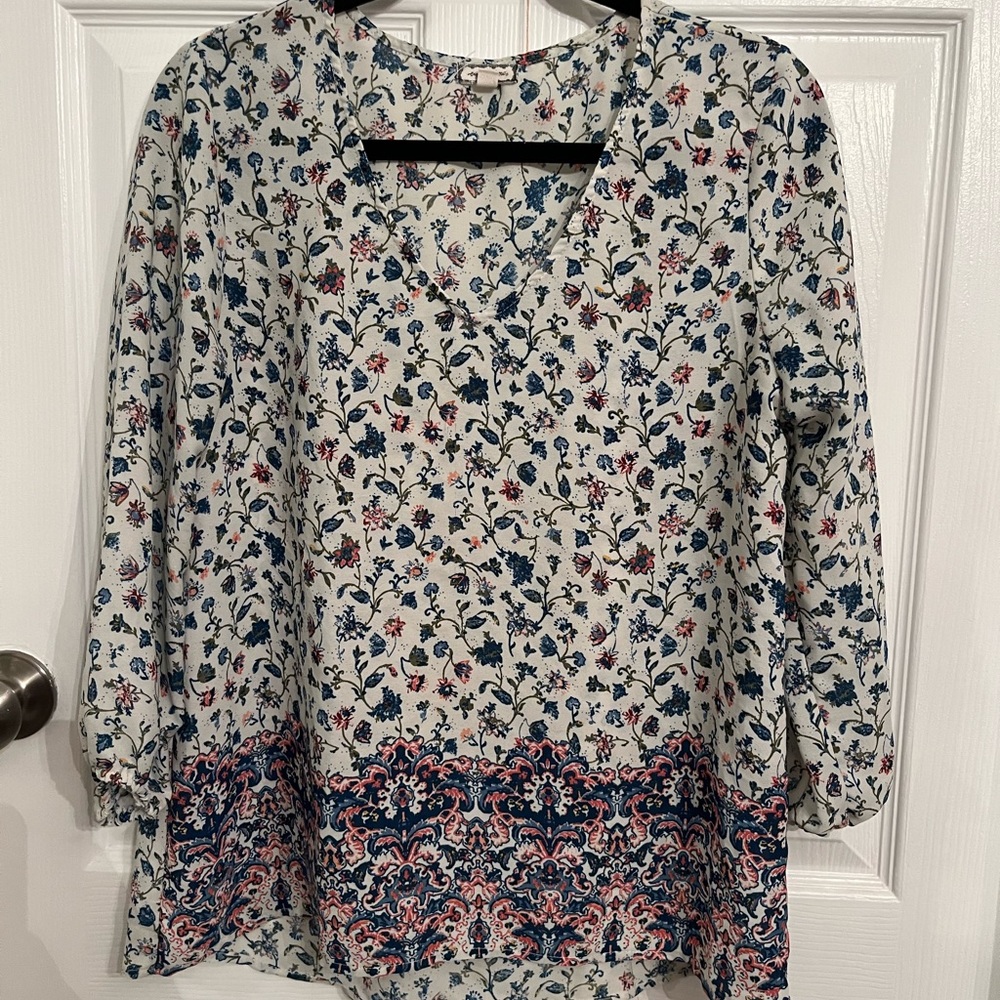 Flowy bohemian tunic